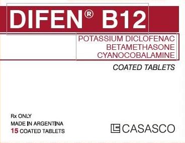 Difen B12 Comprimés